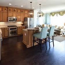 Black And Light Wood Kitchen Cabinets Light Maple Cabinets With Dark Wood Floors Johnson Wood Floors Floor Your Home Idea House Interior Design Kitchen Wood Floor Kitchen Interior Design Kitchen