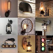 Find great prices on new construction led can lights at superbrightleds.com! Retro Loft Style Iron Rural Industrial Wall Lamp Wall Sconce Light Lighting Fixtures Porch Hallway Buy At A Low Prices On Joom E Commerce Platform