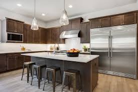These stunning ceramic tiles have a handcrafted zellige look that is majorly trending with designers and interior lovers! The Patagonia Kitchen Transitional Kitchen Seattle By Jaymarc Homes Houzz