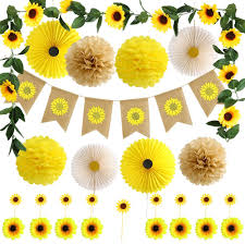 We did not find results for: Amazon Com Auihiay 27 Pieces Sunflower Party Decorations Set Include Sunflower Banner Artificial Sunflower Garland Sunflower Heads Cake Toppers Paper Fans Pom Poms For Birthday Party Wedding Baby Shower Decor Toys Games