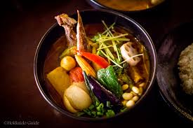 It's like curry, but soupier. Samurai Soup Curry Hokkaido Guide
