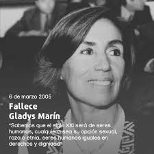 El último tiempo he pensado mucho en Gladys Marín. Pienso en lo contenta  que habría estado con lo que hemos logrado, llena de esperanza, llena de  ideas. En un nuevo aniversario de
