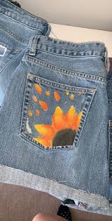 Flower Shorts Customisacao De Roupas Roupas Roupas Tumblr