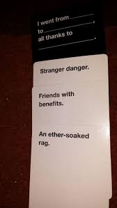 Maybe you would like to learn more about one of these? Cards Against Humanity Can Sometimes Align So Perfectly Lolsnaps