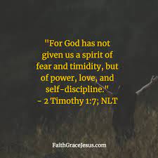 We did not find results for: God Does Not Give Us A Spirit Of Fear Promotions