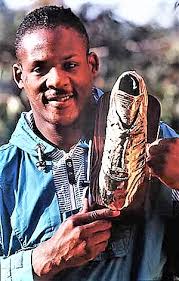 A young Ellery Hanley in action for Bradford Northern in early 1983.