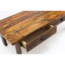 I left our table on the patio to dry overnight. Reclaimed Wood Coffee Table With Drawers Four Corner Furniture Bozeman Mt