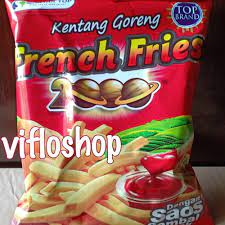 Jual French Fries 2000 Snack Kentang 2000 Kemasan 68 Gram Jakarta Selatan Viflo Shop Tokopedia