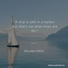 Image result for ship in the harbor is safe