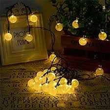 Free shipping on orders over $25 shipped by amazon. Buy Solar Porch Lights Decorative Solar String Lights 20foot 30 Led Waterproof Fairy Bubble Crystal Ball Solar Xmas Lights Outdoor Solar Xmas Lights White For Indoor Garden Patio Lawn Party In Cheap