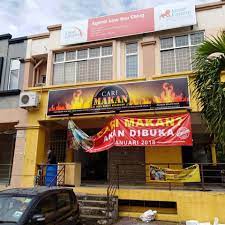 Welcome to kedai jahit online. Signboard Murah Restoran Cari Makan Signboard Metal Frame Taman Prima Kajang