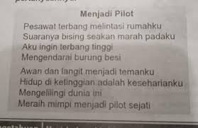 4 Apa Jenis Rima Di Setiap Bait Pada Puisi Di Samping5 Apa Isi Puisi Di Atastolong Dijawab Brainly Co Id