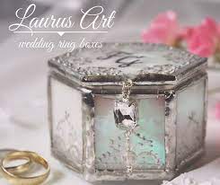 Custom Wedding Ring Box Unique Engagement Ring Box Hand Etsy Unique Engagement Ring Box Custom Wedding Ring Box Wedding Ring Bearer Boxes