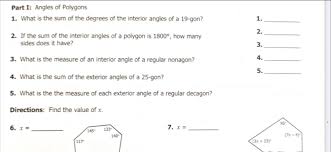 Calculate the sum of all the interior angles of the polygon. Size Of An Interior Angle Of A Regular Nonagon