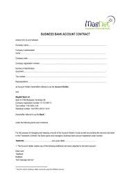 A business bank account can help you keep track of your small business finances and stay organized come tax time. Business Bank Account Contract