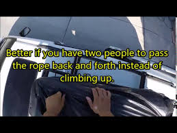 When to use ratchet straps. How To Tie Down A Roof Rack Youtube