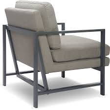 Accent chairs are a beautiful and practical way to complete a living room set, or to add some extra comfort to the bedroom. Tommy Hilfiger Russell Bronze Metal Frame Accent Chair Grey Uph20129b