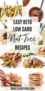 Easy Nut Free Keto Low Carb Recipes If You Or A Family Member Have A Nut Allergy This Section Of Nut Free Keto Re Free Keto Recipes Nut Free Recipes Recipes