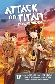Attack On Titan Before The Fall Manga Volume 12 Before The Fall Attack On Titan Titans