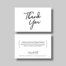 INSTANT Business Thank You Cards, Editable PDF Printable Packaging ...
