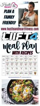 Liift 4 Week 1 Meal Plan With Recipes Healthy Eating Plan Beachbody Meal Plan Nutritional Disorders