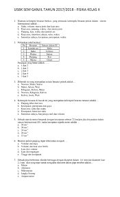 Pdf Usbk Sem Ganjil Tahun 2017 2018 Fisika Kelas X Erik Mochamad Khasnan Academia Edu