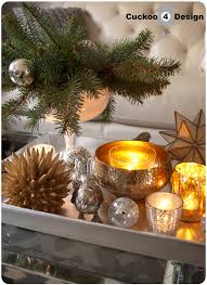 It means you can put on some decorations without any other colors than white. Christmas Coffee Table Decor Cuckoo4design