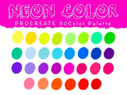 The electric neon light color scheme palette has 6 colors which are electric ultramarine (#3e00fd), aqua (#00fdfd), daffodil (#ffff32), volt (#ceff03), electric pink (#f82888) and electric red (#e30303). Neon Color Procreate Color Palette Neon Yellow Neon Etsy In 2021 Procreate Color Palette Neon Neon Colour Palette Color Palette Neon
