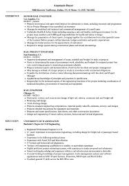 Metro rail is a urban rail network operated by los angeles metro serving parts of los angeles county. Rail Engineer Resume Samples Velvet Jobs