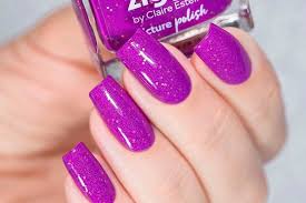 If you wan addition effects, consider to embellish with rhinestones, glitter or stickers. 21 Insanely Hot Purple Nails Designs Trending Right Now