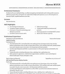 Don't let yours be one of them. Medical Scribe Resume Example Company Name Bronx New York