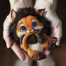 Artist Creates Extremely Cute Digital Animals And Brings Them To The Real World Animated Animals Cute Animals Cute Animal Drawings