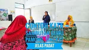 Contoh kata sambutan tuan rumah yang islami. Contoh Kata Sambutan Guru Sekolah Minggu Contoh Kumpulan