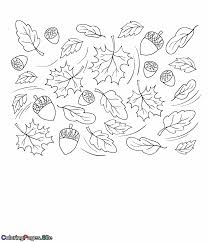Check spelling or type a new query. Falling Fall Leaves With Acorns Coloring Page