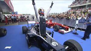 Mercedes' lewis hamilton gets record 100th pole position; Maldonado S Sublime Victory 2012 Spanish Grand Prix Youtube