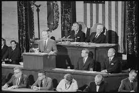 Astronauts Before Joint Session of Congress