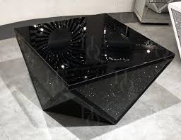 Black Mirror Crush Exclusive Coffee Table Mirrored Furniture Decor Decor Interior Design Luxury Furniture