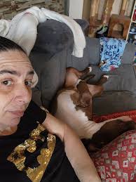 Larry thinks he owns EVERYTHING in the house...like the table he's sleeping  💤