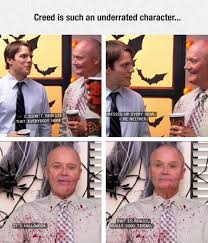 One Of The Best Characters From The Office In 2020 Creed The Office The Office Show Office Humor