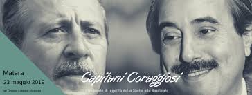 La storia di giovanni falcone e paolo borsellino: La Basilicata Si Unisce Al Ricordo Di Falcone E Borsellino Il 23 Maggio A Matera Capitani Coraggiosi Blogsicilia Ultime Notizie Dalla Sicilia