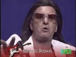 Richard Benson: Poesia sul rock