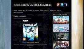 Another eye is where your intelligence will help you escape…. Portal 2 Skidrow Page Login