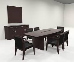 Modern Boat Shaped 8 Feet Veneer Office Conference Table Ro Cor C4 Conference Table Office Table Design Office Furniture Design