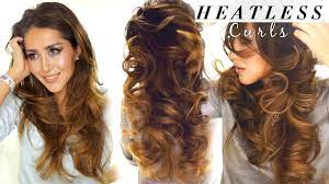 Braiding your hair is an easy way to get beachy. 2 Lazy Heatless Curls Overnight Waves Hairstyles Hacks Youtube