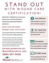 Becoming a wound care nurse. 12 Best Wound Care Certification Ideas Wound Care Care Wind