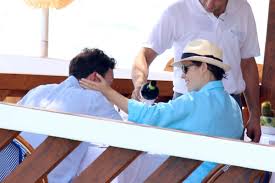 Jack brooksbank hit the headlines on saturday after he was spotted onboard a boat in capri with three scantily dressed women while working as a brand ambassador for casamigos tequila. Princess Eugenie Feeds Fiance Jack Brooksbank Pasta And Cruises On Boat During Pre Wedding Break In Italy News Need News
