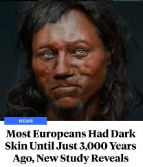 Dark-skinned people settled in Europe before Renaissance