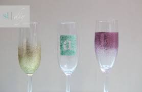 Just Tried This We Ll See If Mine Come Out As Cute As These W Martha Stewart Glitter Glue F Diy Glitter Glasses Glitter Wine Glasses Glitter Champagne