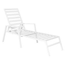 Enjoy free shipping on most stuff, even big stuff. Rio Outdoor Steel Slat Chaise Lounge At Home