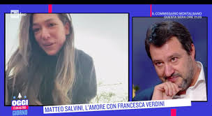 Matteo salvini (milano, 9 marzo 1973) è un politico italiano. Matteo Salvini Si Commuove Per Il Videomessaggio Della Fidanzata Francesca Verdini Ti Amo